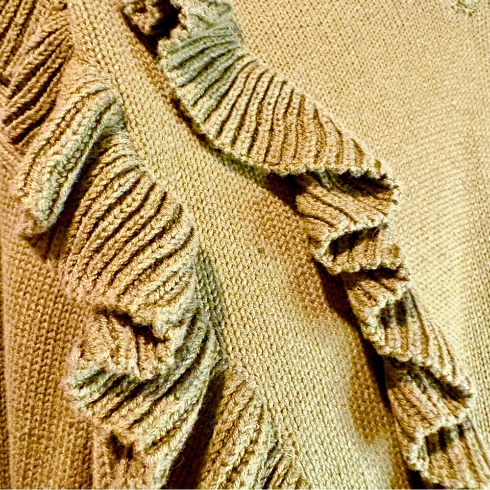 Forever 21 Green Ruffle Sweater - Picture 8 of 11